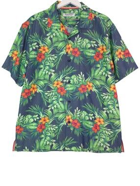 Tommy Bahama The Coconut Print Hawaiian Tropical Shirt
